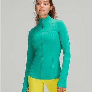 Lululemon NWT Define Jacket Luon Maldives Green Sz 10